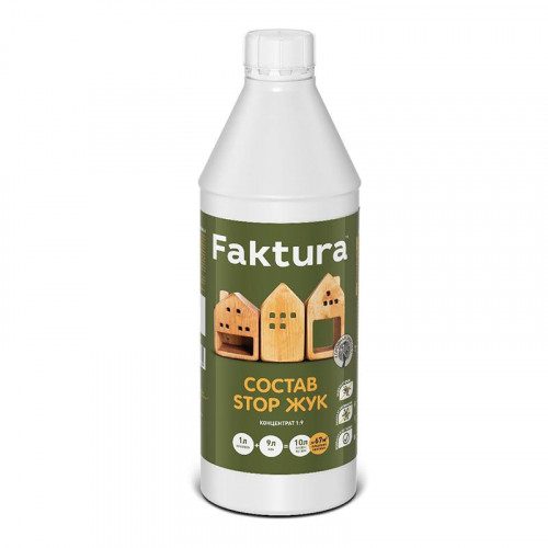 Faktura состав STOP ЖУК концентрат 1:9 1 л