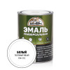 Эксперт Эмаль Универсальная алкидная полуматовая Белая 0,8 кг