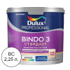 Краска для стен и потолков Dulux Professional Bindo 3 глубокоматовая База BC 2,25 л