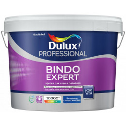 Краска для стен и потолков Dulux Professional Bindo Expert глубокоматовая База BC 9 л