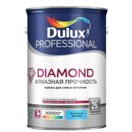 Краска для стен и потолков водно-дисперсионная Dulux Diamond Matt матовая База BC 4,5 л