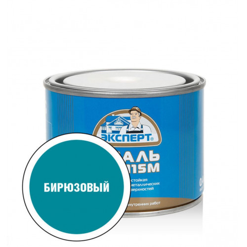 Эксперт Эмаль ПФ-115М глянц бирюзовая 0,4 кг