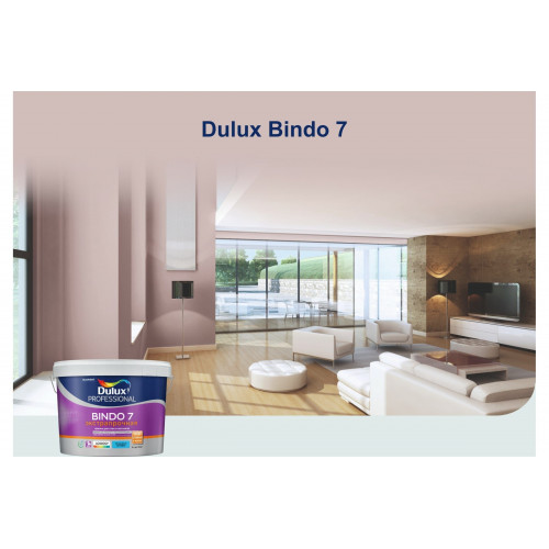 Краска для стен и потолков латексная экстрапрочная Dulux Professional Bindo 7 матовая База BW 1 л