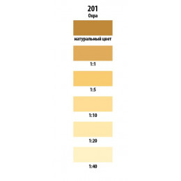 Колер воднодисперсионный Parade цвет №201 Охра 0,5 л