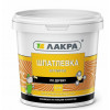 Шпатлевка по дереву акриловая Лакра цвет махагон 1,5 кг