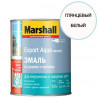 Эмаль для дерева и металла водная Marshall Export Aqua глянцевая белая 0,8 л
