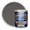 Краска для металлических поверхностей алкидная Hammerite молотковая серая 0,5 л
