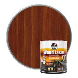 Пропитка лессирующая для защиты древесины Dufa Wood Lazur махагон 0,9 л