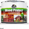 Пропитка декоративная для защиты древесины Dufa Wood Protect База 1 10 л