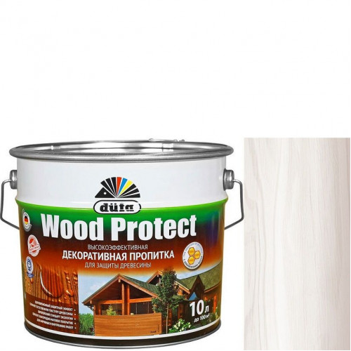 Пропитка декоративная для защиты древесины Dufa Wood Protect База 1 2,5 л