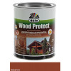 Пропитка декоративная для защиты древесины Dufa Wood Protect махагон 0,75 л
