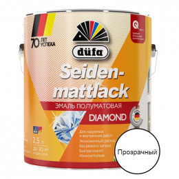 Эмаль Универсальная Dufa Seidenmattlack полуматовая База 3 2,5 л