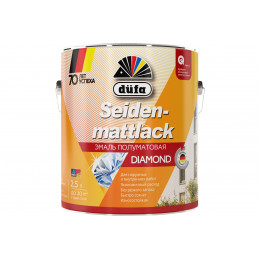 Эмаль Универсальная Dufa Seidenmattlack полуматовая База 3 2,5 л