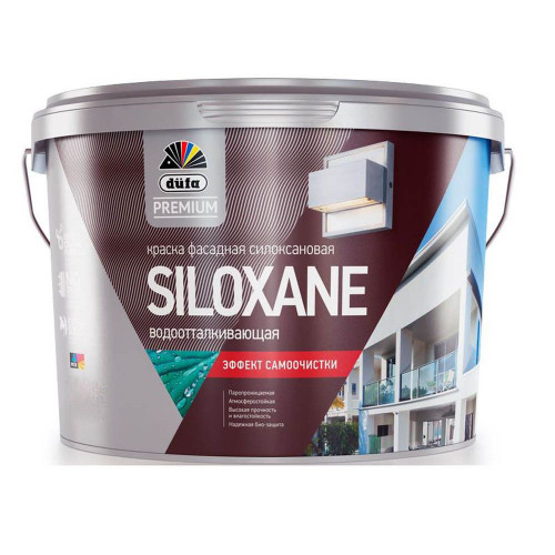 Краска фасадная акрил-силоксановая Dufa Premium Siloxane База 1 2,5 л