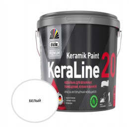 Краска для влажных помещений Dufa Premium KeraLine Keramik Paint 20 полуматовая База 1 2,5 л