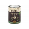 Текс BIOTEKS защитный состав 2-в-1 для наружных работ темный орех 0,8 л