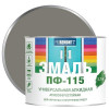 Эмаль ПФ-115 Proremontt Серый 2,7 кг