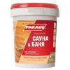 Лак для саун акриловый полуматовый Parade L30 Сауна и Баня 0,9 л
