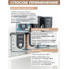 Краска интерьерная для стен и потолков матовая Lune Coloree цвет метеорит 3 кг