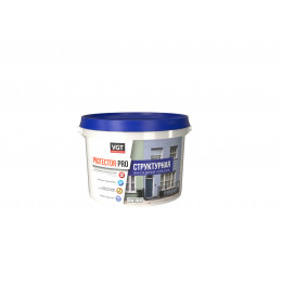 Краска фасадная структурная VGT Protektor Pro 7 кг