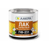 Лак паркетный глянцевый Лакра ПФ-231 1,8 кг