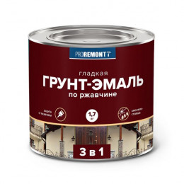 Грунт-эмаль 3 в 1 Proremontt зеленая 1,7 кг