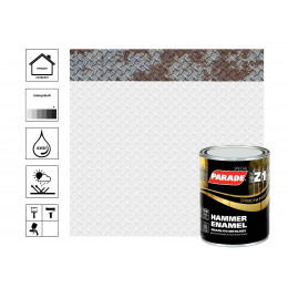Эмаль по металлу гладкая Parade Z1 Hammer Enamel цвет База А 0,75 л