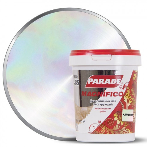 Декоративный строительный лак Parade Deco Magnifico цвет L85 Хамелеон 0,9 л