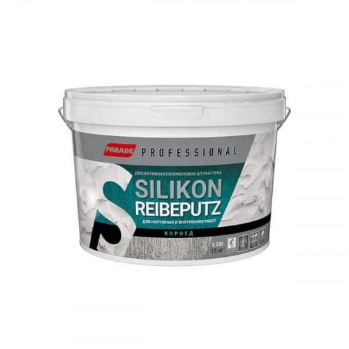 Декоративная штукатурка короед Parade Silikon Reibeputz S230 R2,0 15 кг