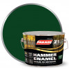 Эмаль по металлу гладкая Parade Z1 Hammer Enamel цвет RAL 6005 Зеленый 2,5 л