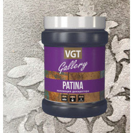 Состав лессирующий матовый с эффектом чернения PATINA коллекция декора VGT Gallery 0,20 кг