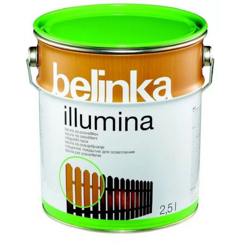 Лазурь для осветления древесины Belinka Illumina 2,5 л