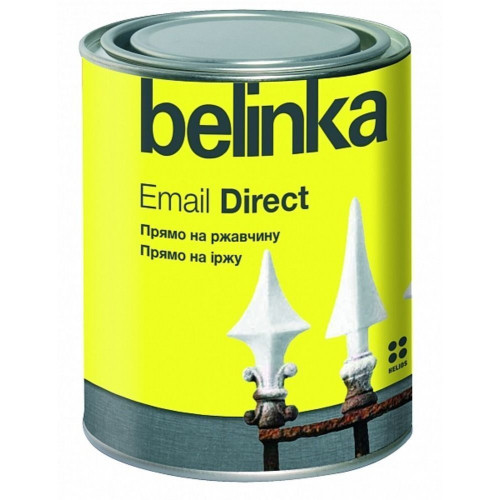 Эмаль по ржавчине Belinka Email Direct Коричневая 2,5 л