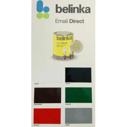 Эмаль по ржавчине Belinka Email Direct Коричневая 2,5 л
