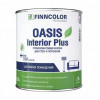 FINNCOLOR OASIS INTERIOR PLUS краска для стен и потолков влагостойкая глубокоматовая база A 0,9 л