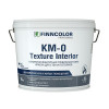 FINNCOLOR KM-0 TEXTURE INTERIOR краска фактурная негорючая для стен и потолков белая 16 кг
