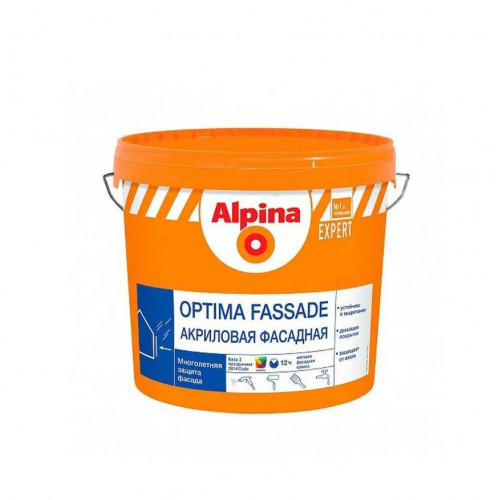 ALPINA EXPERT TOP SILICO FASSADE краска фасадная усиленная силиконом, База 3 2,35 л