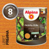 ALPINA лазурь-гель для дерева шелковисто-матовый рябина 2,5 л