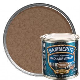 Краска для металлических поверхностей алкидная Hammerite молотковая медь 0,25 л