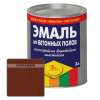 Эмаль для бетонных полов полимерная Новбытхим желто-коричневая 3 л