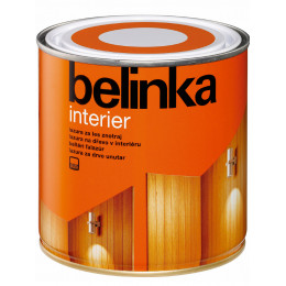 Декоративное лазурное покрытие для древесины Belinka Interier №69 горячий шоколад 0,75 л