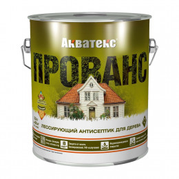 Лессирующий антисептик для дерева Акватекс «Прованс» база под колеровку 2,5 л