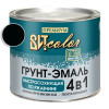 Грунт-эмаль по ржавчине черная быстросохнущая  ВИТ color 1.8 кг