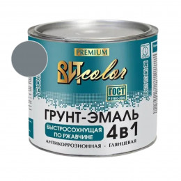 Грунт-эмаль по ржавчине светло-серая быстросохнущая  ВИТ color 1.8 кг