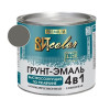 Грунт-эмаль по ржавчине темно-серая быстросохнущая  ВИТ  color 1.8 кг