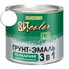 Грунт-эмаль по ржавчине 3 в 1 белая ВИТ color 1.8 кг