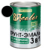 Грунт-эмаль по ржавчине 3 в 1 черная ВИТ color 0.8 кг