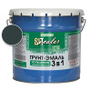 Грунт-эмаль по ржавчине 3 в 1 графитовый серый ВИТ color RAL 7024 10 кг