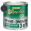 Грунт-эмаль по ржавчине 3 в 1 графитовый серый ВИТ color RAL 7024 2.6 кг