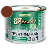 Грунт-эмаль по ржавчине 3 в 1 красно-коричневая ВИТ color 0.4 кг